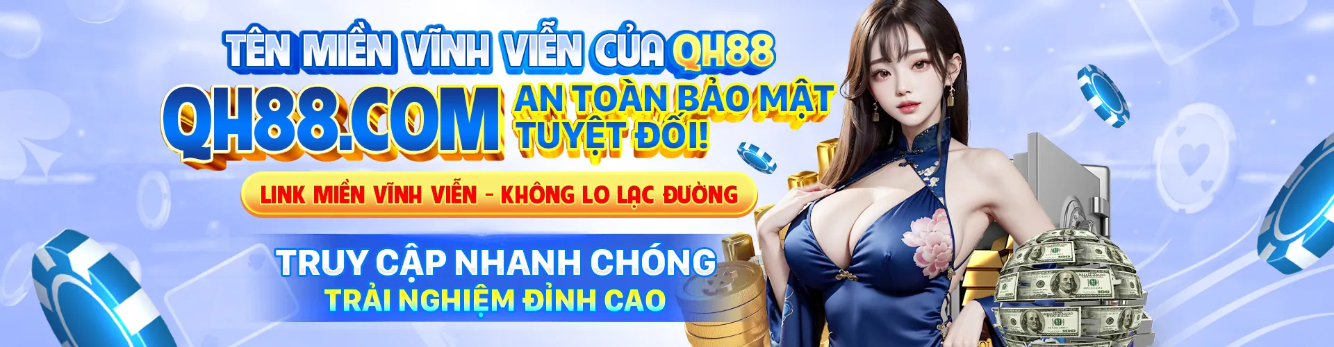 Giao diện đăng nhập qh8888 an toàn và hiện đại